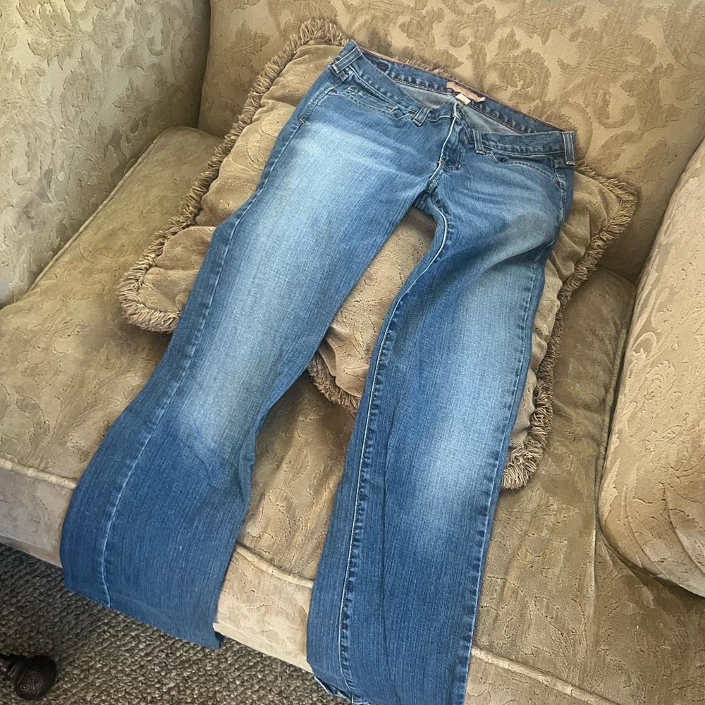 Abercrombie & Fitch Blue Stretch Denim